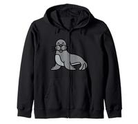 No Seas un Sello de aplausos Sudadera con Capucha