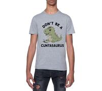No Seas Un Zorrito Camiseta De Manga Corta con Cuello Redondo Gris para Hombre T-Shirt Short Sleeve Grey Crewneck tee For Men