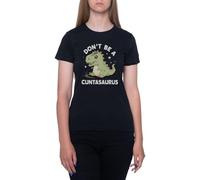 No Seas Un Zorrito Camiseta De Manga Corta Negra con Cuello Redondo para Mujer T-Shirt Short Sleeve Black Crewneck tee For Women