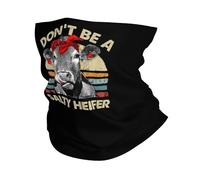 No Seas Una Novilla Salada Unisex Calentador De Cuello Protección UV Snood Multifuncional Braga De Cuello para Senderismo Correr Deportes Ciclismo