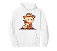 No sentirse Muy Yeehaw Sudadera con Capucha