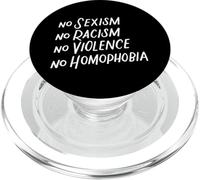 No Sexismo Racismo Violencia Homofobia Antirracista PopSockets PopGrip para MagSafe
