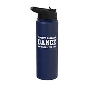 No Siempre Bailo Oh Espera Sí Lo Hago - Baile Sarcástico Stainless Steel Insulated Water Bottle