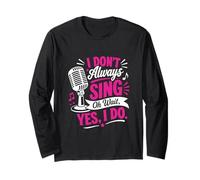 No Siempre Canto Oh, Espera, sí, lo Hago, Funny Singer Manga Larga