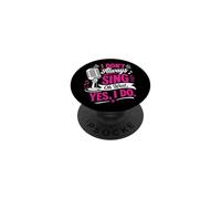 No Siempre Canto Oh, Espera, sí, lo Hago, Funny Singer PopSockets PopGrip Adhesivo