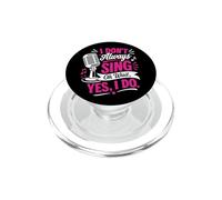 No Siempre Canto Oh, Espera, sí, lo Hago, Funny Singer PopSockets PopGrip para MagSafe