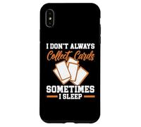 No siempre colecciono cartas, a veces duermo, cartas coleccionables Carcasa para iPhone XS Max