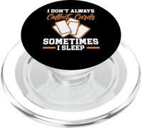 No siempre colecciono cartas, a veces duermo, cartas coleccionables PopSockets PopGrip para MagSafe
