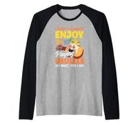No Siempre Disfruto Tocando Ukelele Oh Espera Sí Lo Hago Camiseta Manga Raglan
