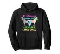 No siempre es una enfermedad rara en blanco y negro, enfermedad rara Sudadera con Capucha