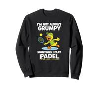 No Siempre Estoy De Mal Humor; A Veces Juego Al Pádel - Sudadera