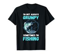 No siempre estoy gruñón, a veces estoy pescando Pesca divertida Camiseta