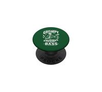 No Siempre Estoy gruñón a Veces Tocando al Bajista PopSockets PopGrip Adhesivo