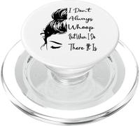 No Siempre Grito, Pero Cuando lo Hago es un moño desordenado PopSockets PopGrip para MagSafe