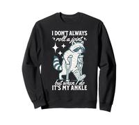 No Siempre Hago rodar una articulación, Pero Cuando lo Hago es un Mapache de Tobillo Sudadera