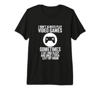 No Siempre Juego Videojuegos Funny Gamer Boys productns Camiseta Premium
