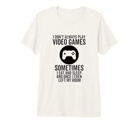 No Siempre Juego Videojuegos Funny Gamer Boys productns Camiseta Premium