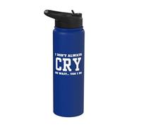 No Siempre Lloro Oh Espera Sí Lo Hago - Llanto Sarcástico Stainless Steel Insulated Water Bottle