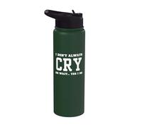 No Siempre Lloro Oh Espera Sí Lo Hago - Llanto Sarcástico Stainless Steel Insulated Water Bottle