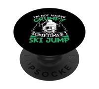 No siempre soy gruñón a veces salto de esquí PopSockets PopGrip Adhesivo