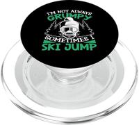 No siempre soy gruñón a veces salto de esquí PopSockets PopGrip para MagSafe