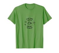 No Siempre Soy sarcástico a Veces Estoy Dormido Cita Divertida Camiseta, Hombre, Hierba, XXL
