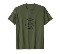No Siempre Soy sarcástico a Veces Estoy Dormido Cita Divertida Camiseta, Hombre, Verde Oliva, L