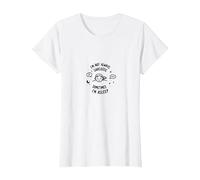 No Siempre Soy sarcástico a Veces Estoy Dormido Cita Divertida Camiseta, Mujer, Blanco, XS