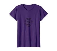 No Siempre Soy sarcástico a Veces Estoy Dormido Cita Divertida Camiseta, Mujer, Morado, 3XL