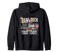 No siempre soy un accidente de tren, solo bromeo Toot Toot Sudadera con Capucha