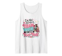 No Siempre Soy Un Desastre, Solo Bromeo Toot Toot Camiseta sin Mangas