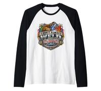 No Siempre sueldo Pero Cuando lo Hago es un Soldador Camiseta Manga Raglan