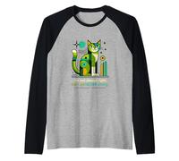 No Siempre Tengo razón, Pero Nunca Estoy Equivocado, Gato Divertido Camiseta Manga Raglan