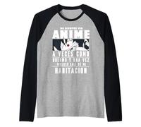 No Siempre Veo Anime Manga For Women Adult Man Camiseta Manga Raglan