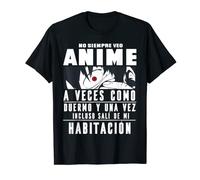 No Siempre Veo Anime Manga Para Mujer Adulto Hombre Camiseta