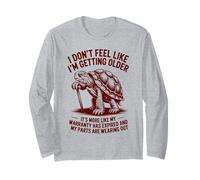 No Siento Que me Estoy Haciendo Mayor es más como garantía Manga Larga