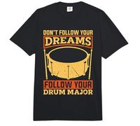 No sigas Tus sueños Sigue tu batería Comfort Colors Adult Heavyweight T-Shirt