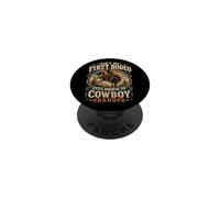 ¿No Sigue apareciendo mi Primer Vaquero de Rodeo, Abuelo Vaquero? PopSockets PopGrip Adhesivo
