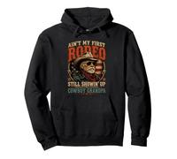 ¿No Sigue apareciendo mi Primer Vaquero de Rodeo, Abuelo Vaquero? Sudadera con Capucha
