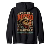 ¿No Sigue apareciendo mi Primer Vaquero de Rodeo, Abuelo Vaquero? Sudadera con Capucha