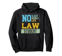 No Sleep No Life Future Law Estudiante Abogado Graduación Regalo Sudadera con Capucha