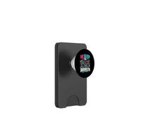 No Sleep Til Brooklyn Retro Boombox, Amante de la música PopSockets PopWallet para MagSafe