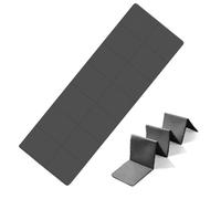 No Slip Yoga Mat, portátil Yoga Mat, Household Yoga Mat, plegable Yoga Mate, Yoga Mat con bolsa de transporte, doble cara con tecnología mute para viajes y uso doméstico