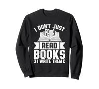 No Solo Leo Libros, los escribo Sudadera