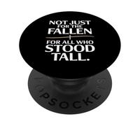 No solo para los caídos para todos los que se mantuvieron altos Día de los Veteranos PopSockets PopGrip Adhesivo