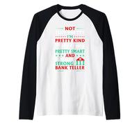 No Solo Soy Bonita, Soy Bastante Amable, Bastante Divertida, Bastante Inteligente y Camiseta Manga Raglan