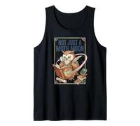 No Solo Una Polilla Luna Búho Lector Amante De Libros Entomología Naturaleza Camiseta sin Mangas