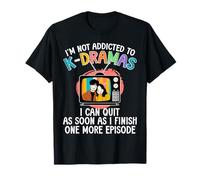 No Soy Adicto al K-Drama Un Episodio más Drama Coreano Camiseta