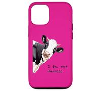No Soy Amoosed Juego de Palabras de Dibujos Animados Estilo Vaca Carcasa para iPhone 12/12 Pro