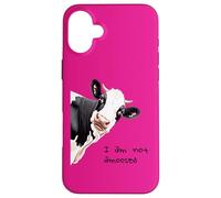 No Soy Amoosed Juego de Palabras de Dibujos Animados Estilo Vaca Carcasa para iPhone 16 Plus
